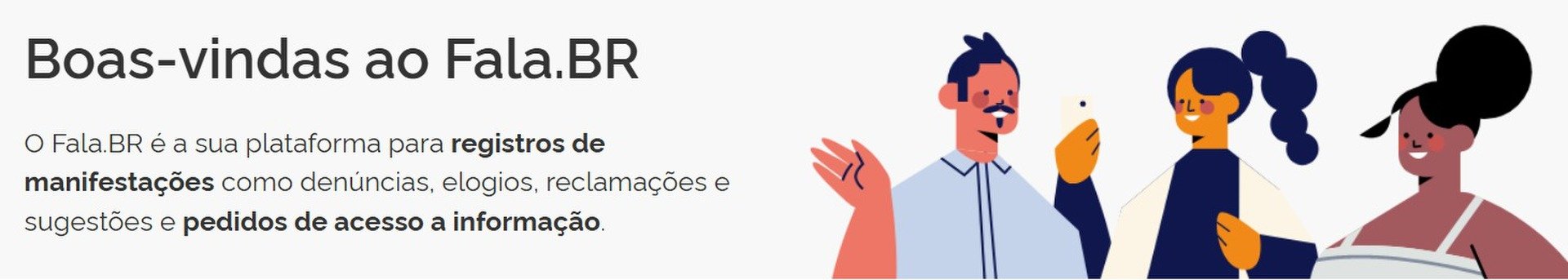 Acesso ao Fala.BR